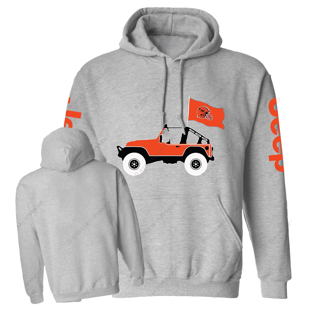 Orange Baseball Football Jp Casual Hoodie