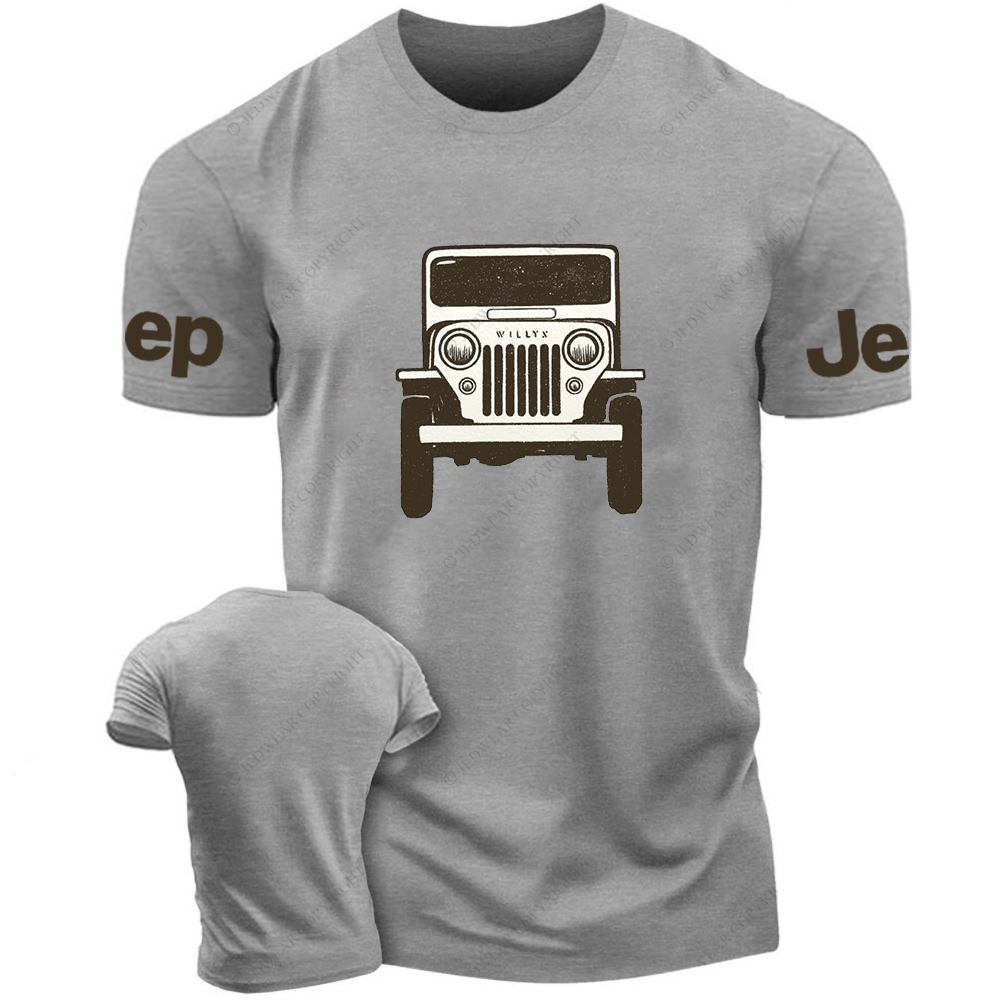 Willys Colored Pencil Drawing Jp T-Shirt