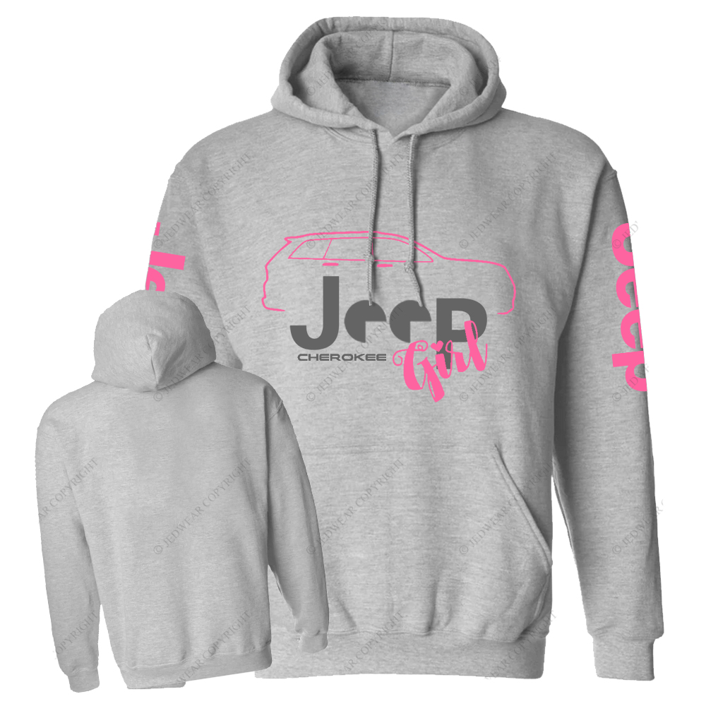 Pink Cherokee Girl Jp Casual Hoodie