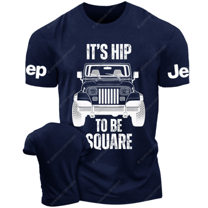 Wrangler YJ It's Hip To Be Square Jp T-Shirt