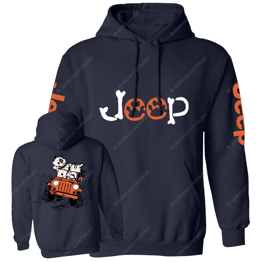 Orange Car Dog And Cat Magnet Jp Casual Hoodie