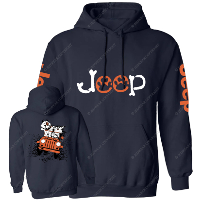 Orange Car Dog And Cat Magnet Jp Casual Hoodie
