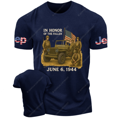 In Honor Of The Fallen June 6 1944 Jp T-Shirt