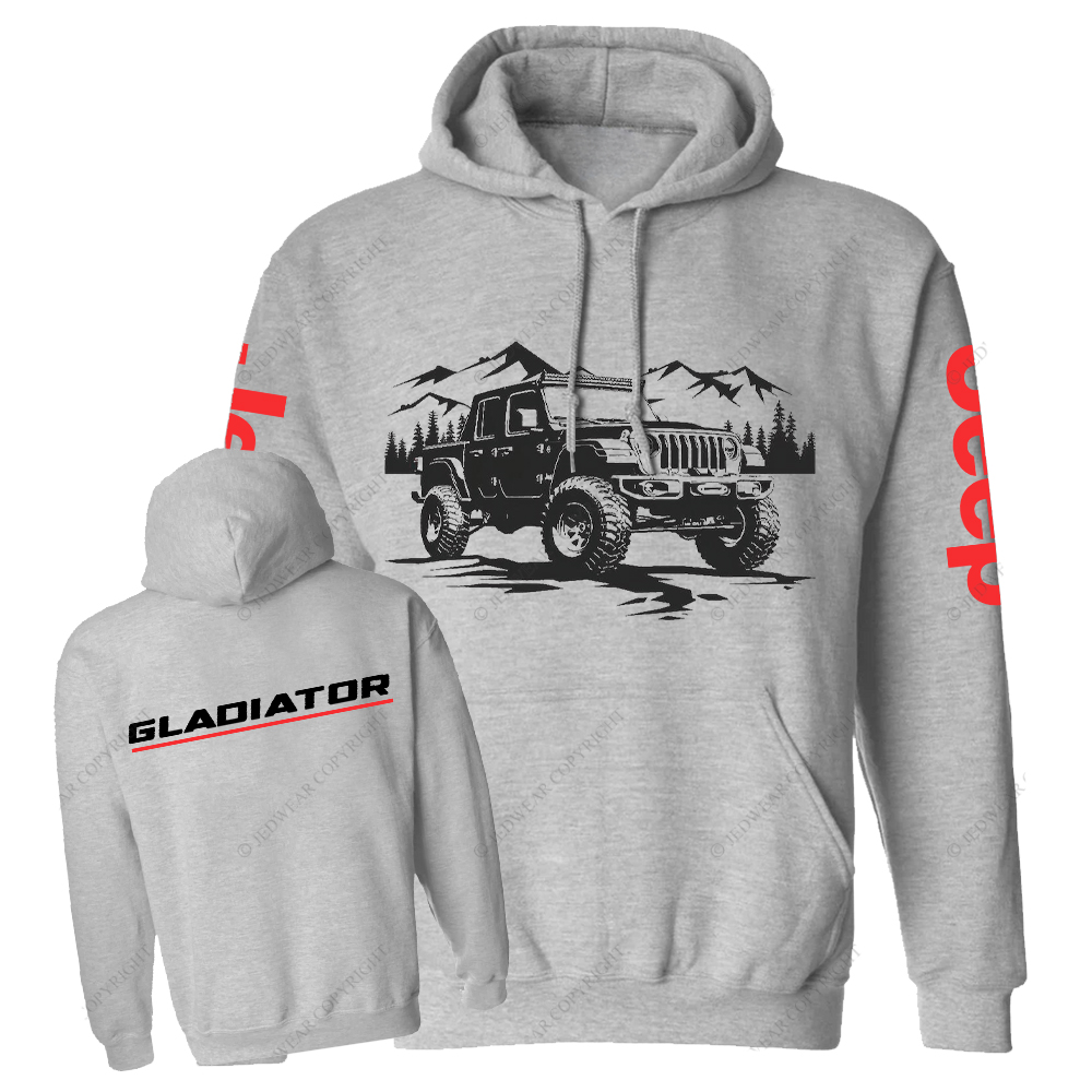 Wild Off-Roader Gladiator Rubicon Adventure Truck Jp Casual Hoodie