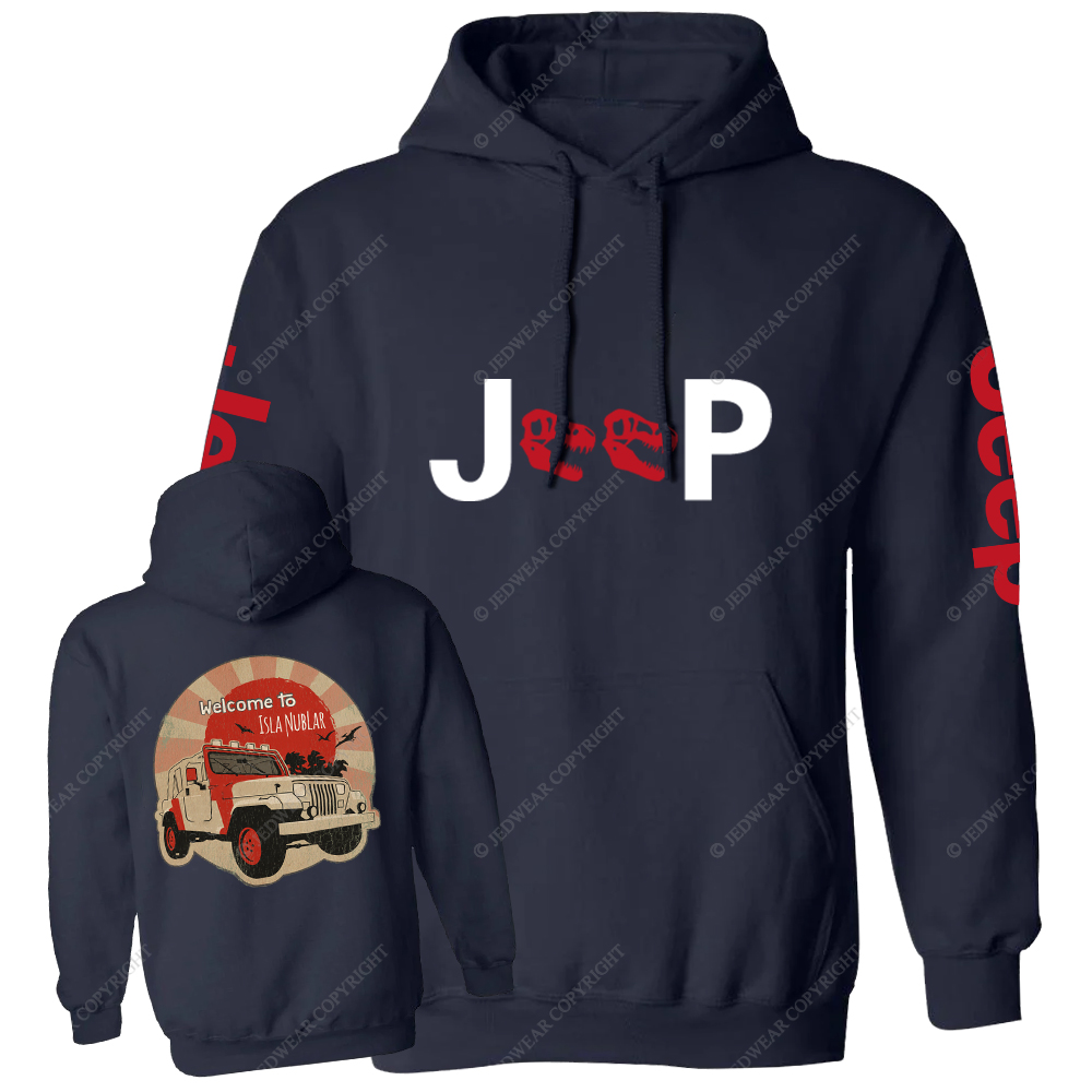 Welcome To Isla Nublar Dinosaur Jp Casual Hoodie
