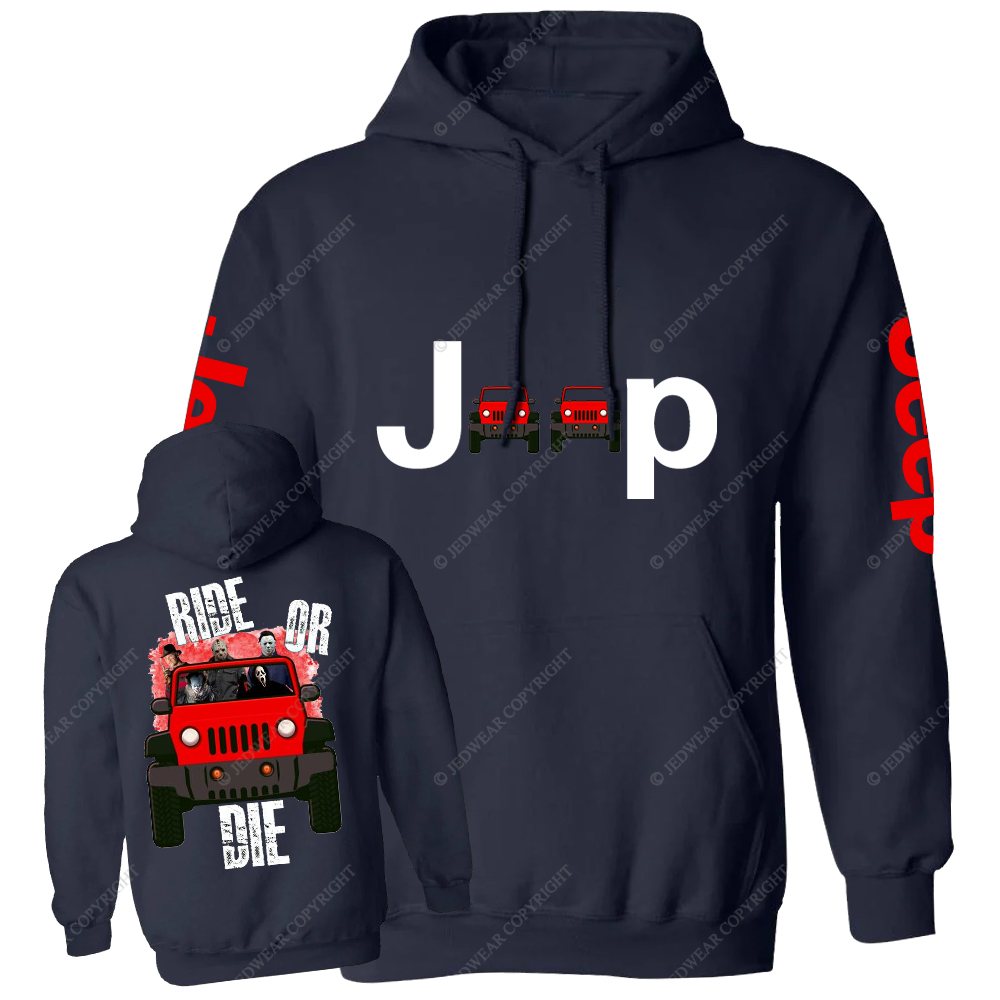 Ride Or Die Halloween Jp Casual Hoodie