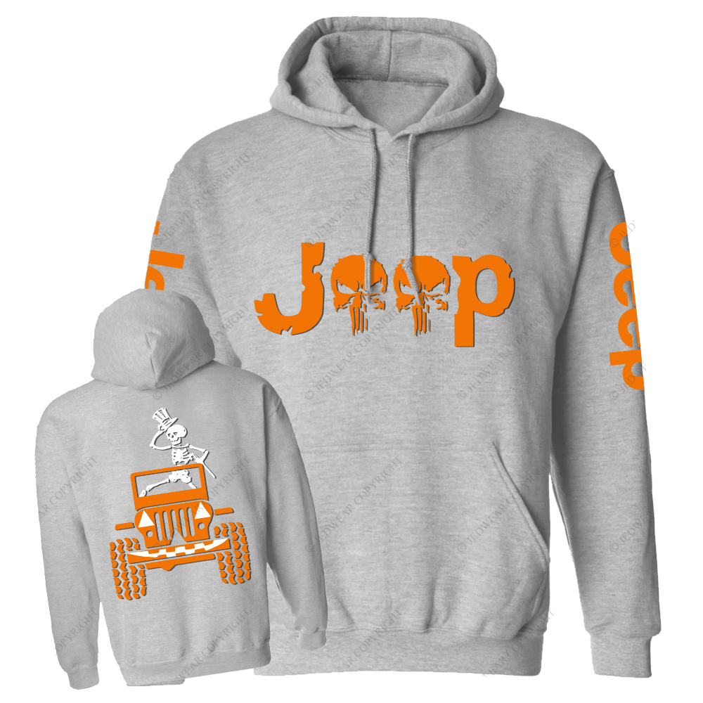 Pumpkin Halloween Skull Dancing Jp Casual Hoodie