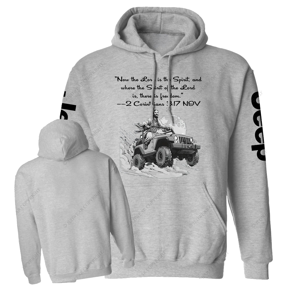 Religion Cross Jesus Bible Wheelmarks Psalm Jp Casual Hoodie