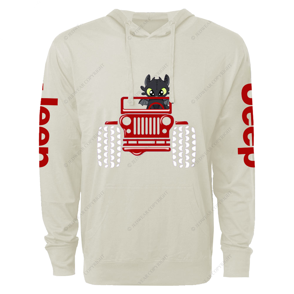 Halloween A Little Bat Is Driving A Car Jp Lightweight Hoodie