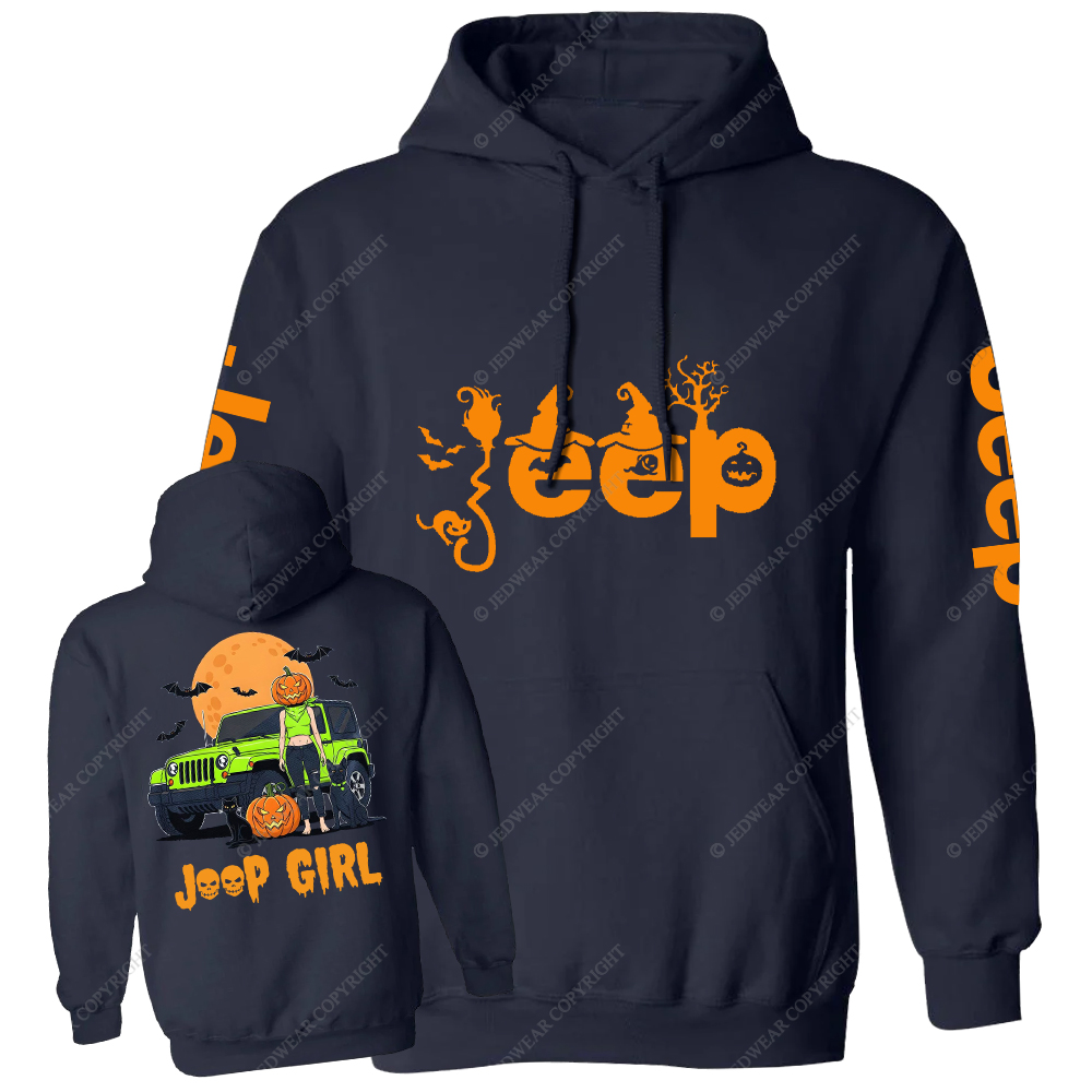 Pumpkin Halloween Cat Girl Bat Jp Casual Hoodie