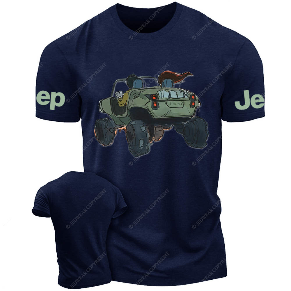 Off-Road Adventure Vehicle Girl Jp T-Shirt