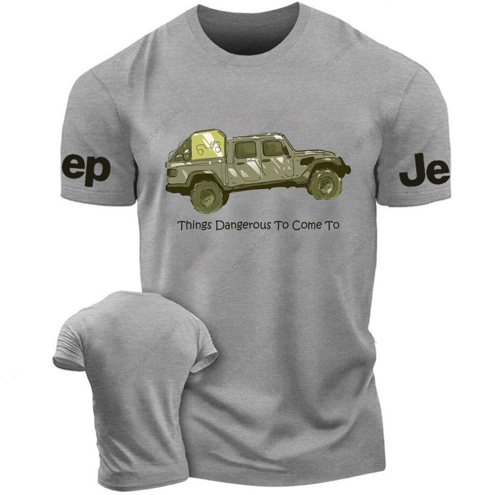 Things Dangerous To Come To Colorful Hand-Painted Jp T-Shirt
