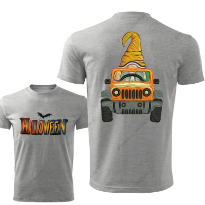 Halloween Gnome Oil Painting Design Jp T-Shirt
