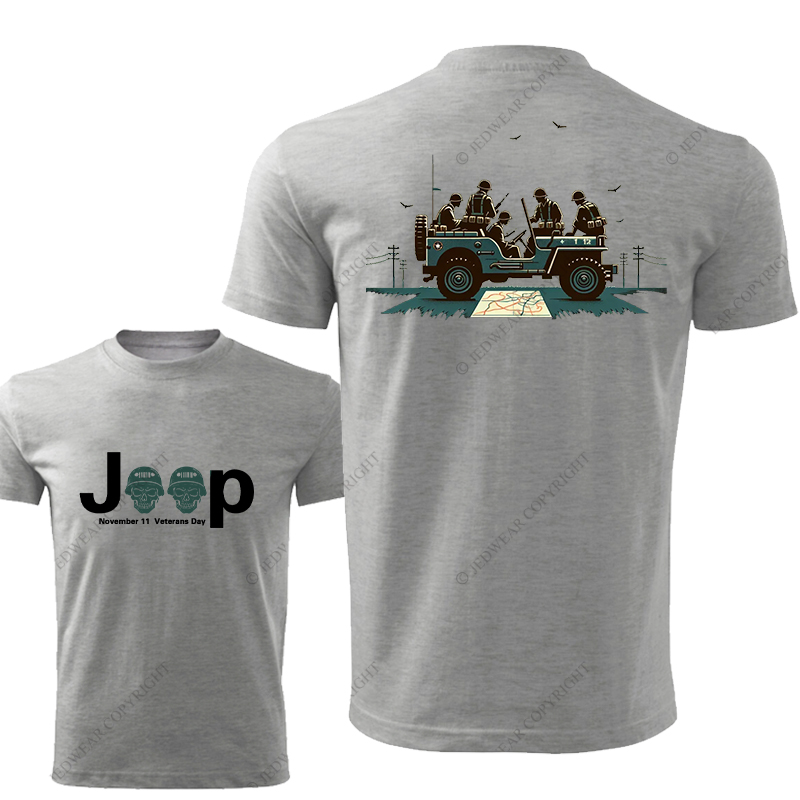 Retro Military Soldiers November 11 Veterans Day Jp T-Shirt
