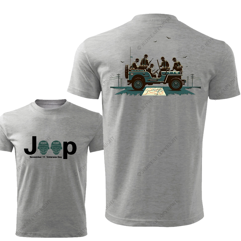 Retro Military Soldiers November 11 Veterans Day Jp T-Shirt