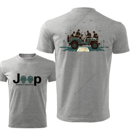 Retro Military Soldiers November 11 Veterans Day Jp T-Shirt