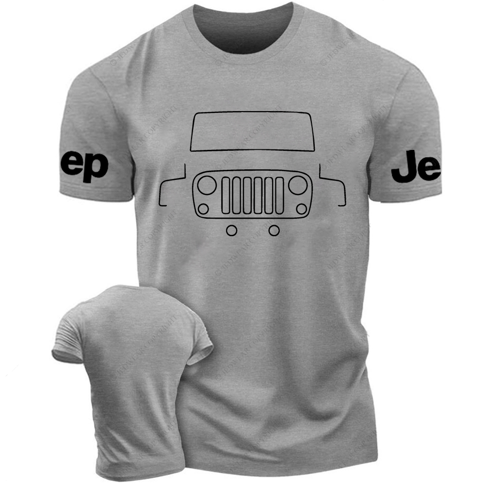 Clipart Line Drawing Off-Road Vehicle Jp T-Shirt