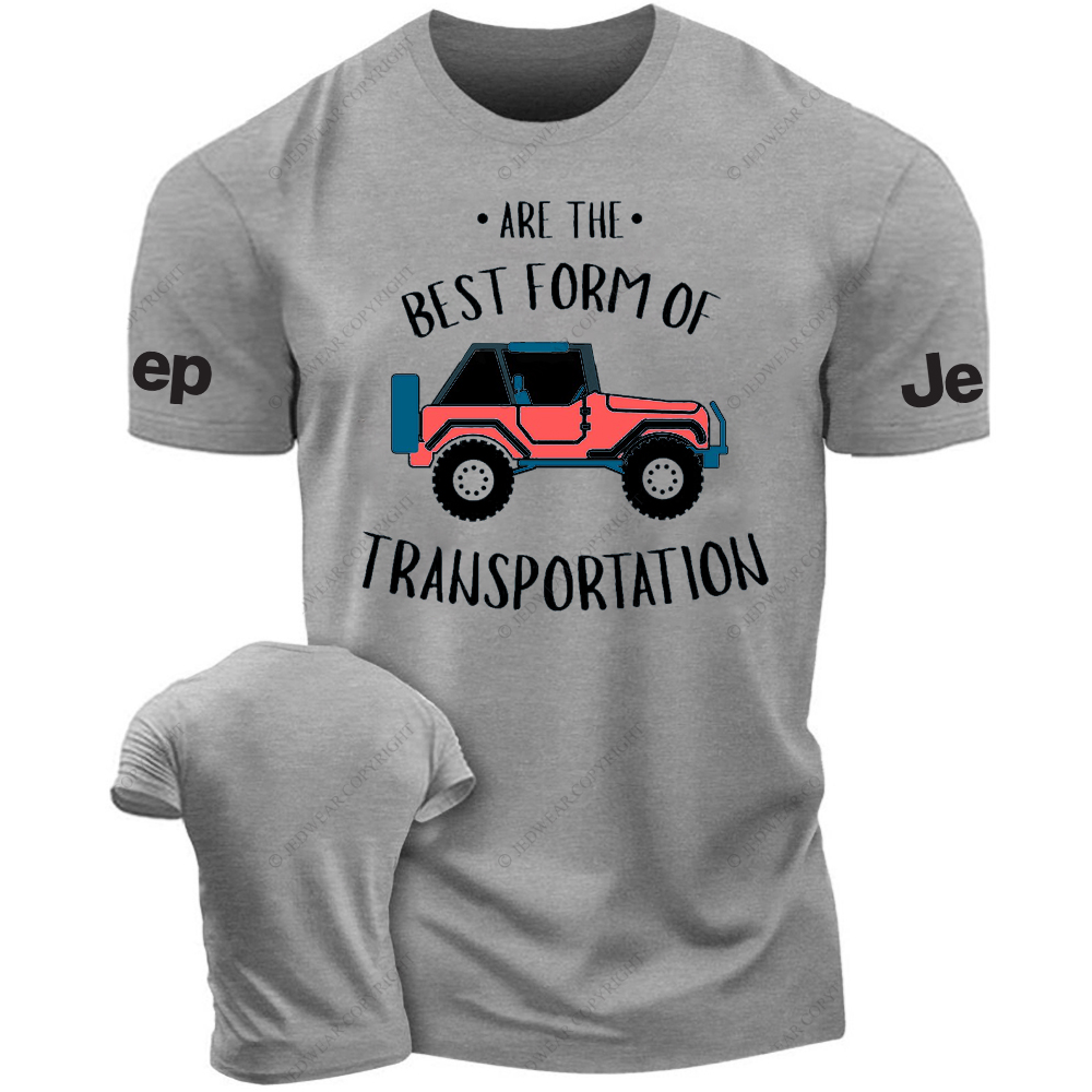 Old Jp Best Form Of Transportation JP T-Shirt
