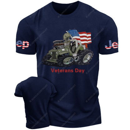 Veterans Day American Flag Patriot Jp T-Shirt