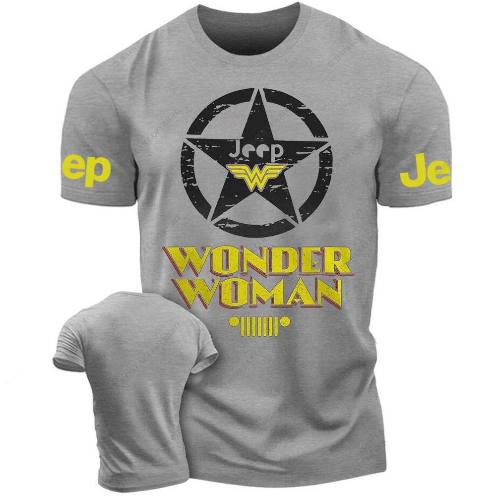 Wonder Woman Military Star Jp T-Shirt