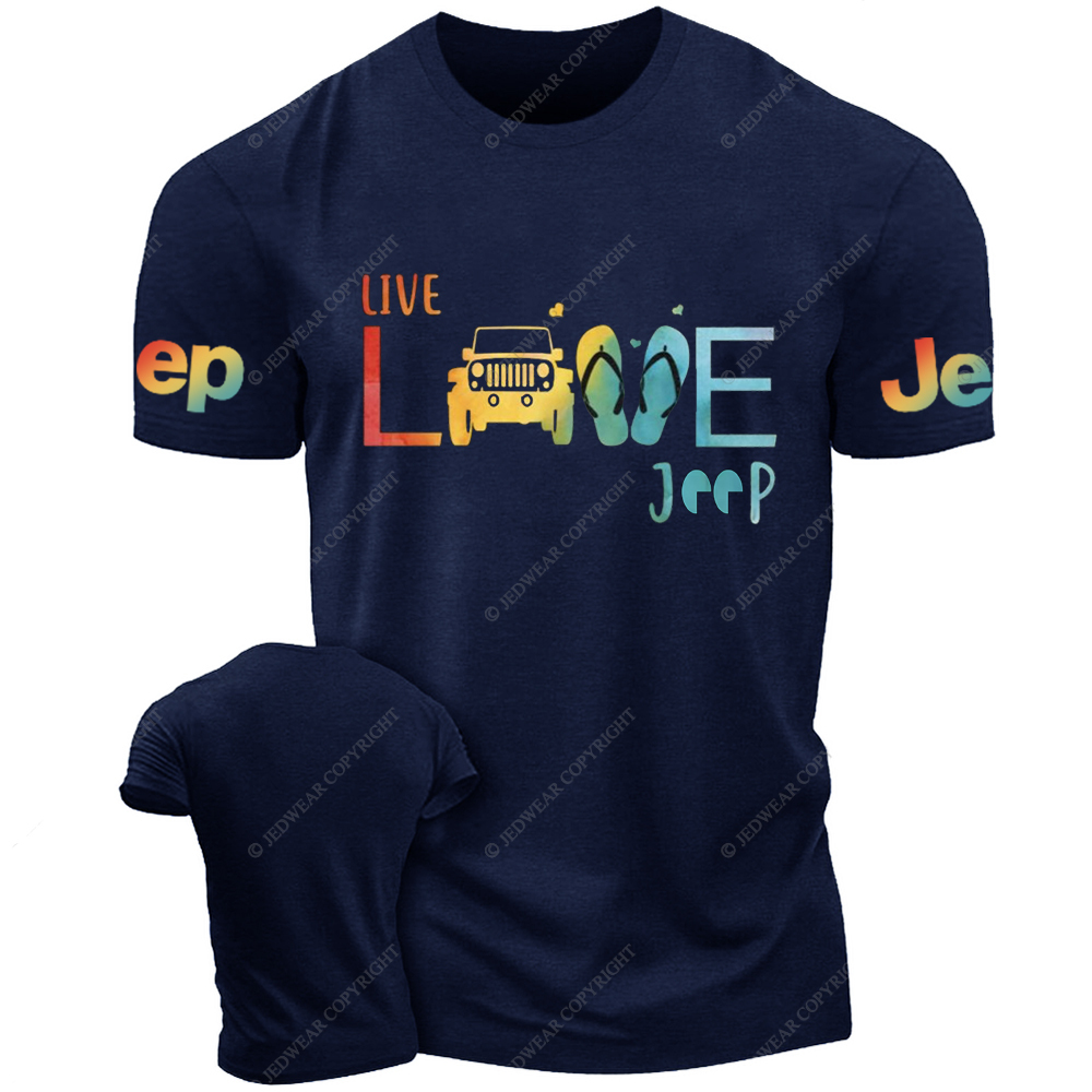 Live Colorful Slippers Jp T-Shirt