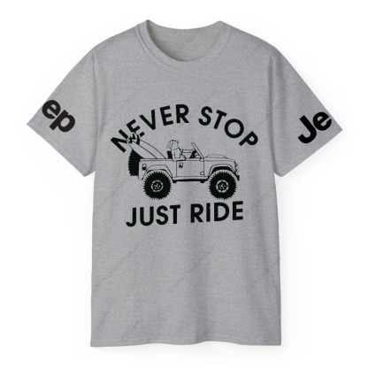 Old JP Never Stop Just Ride People JP T-Shirt