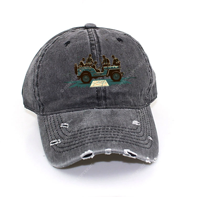 Retro Military Soldiers Jp Baseball Cap