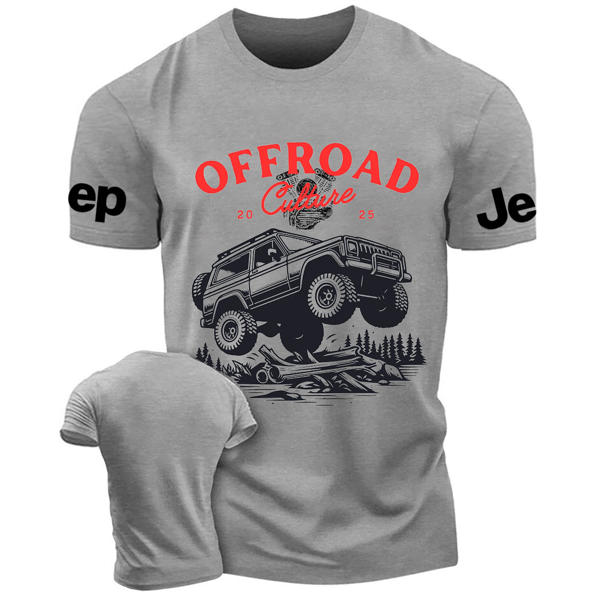 Classic Offroad Culture Jp Printed T-Shirt