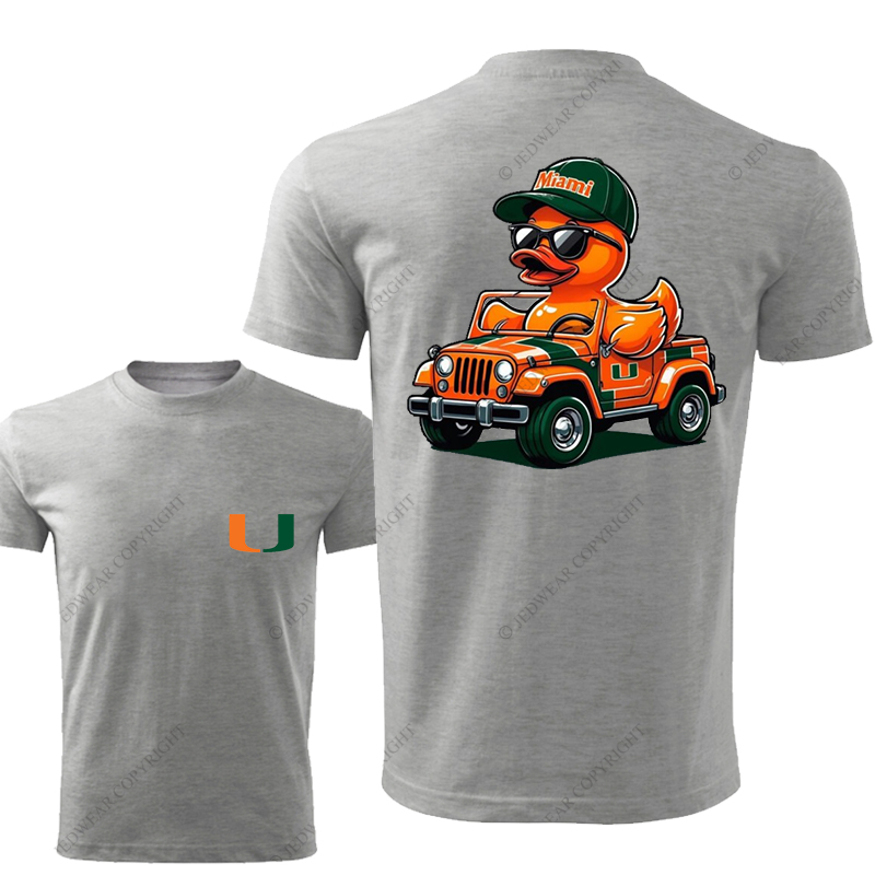 University of Miami Duck Jp T-Shirt