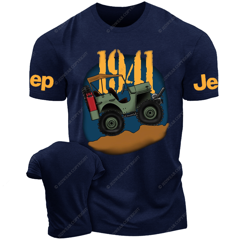 Cartoon 1941 Off-Road Vehicle Jp T-Shirt