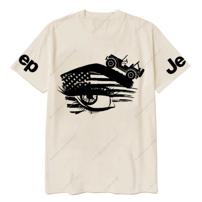 American Flag Eyes Silhouette Jp T-Shirt
