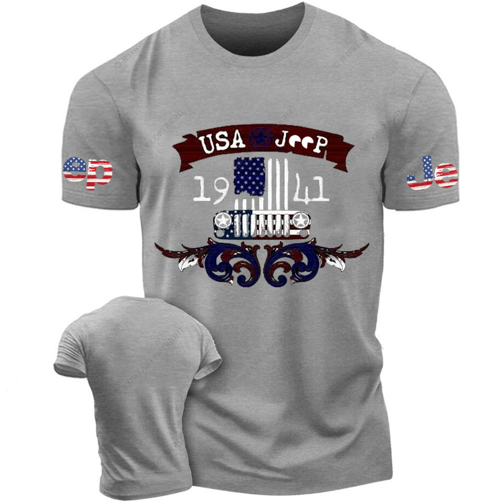 USA American Flag Military Star 1941 Jp T-Shirt