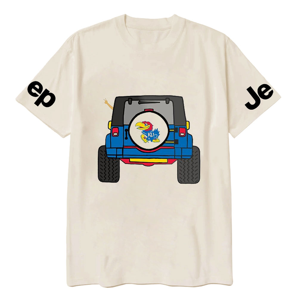 Parrot Beach Funny Printed Jp T-Shirt