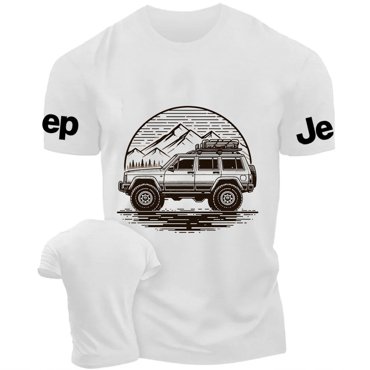 Jp Cherokee XJ 4 Liter Printed T-Shirt