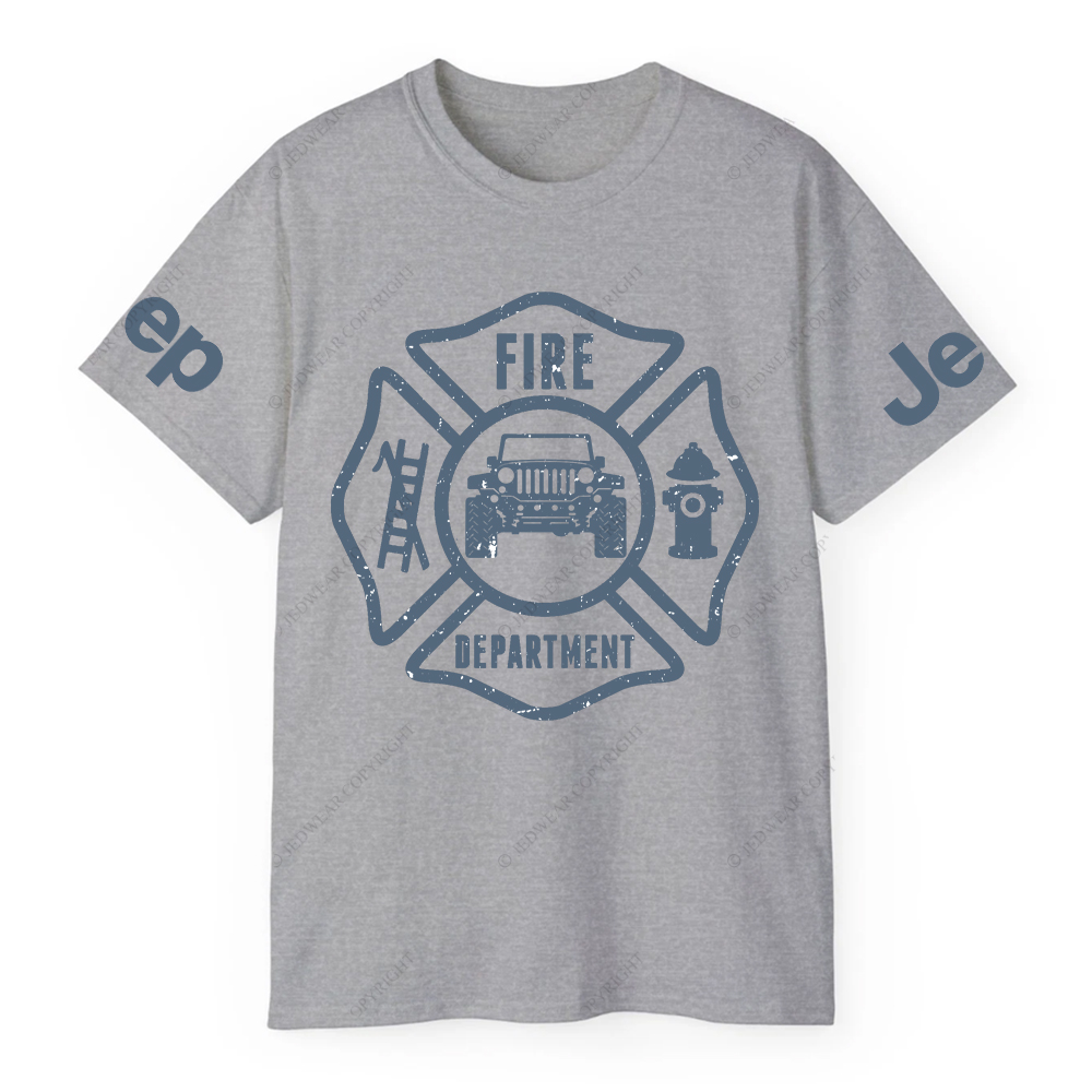 Fire Department  Fire Ladder Fire Hydrant  Jp T-Shirt