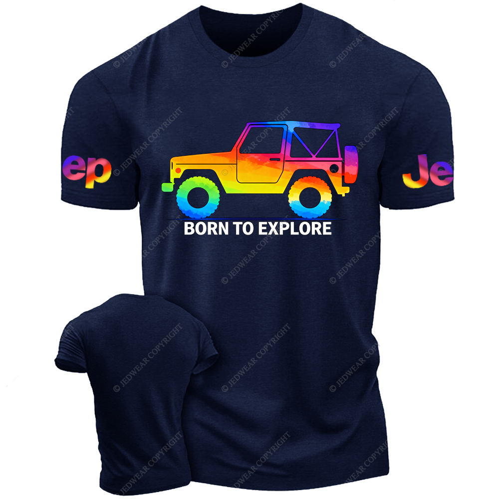 Born To Explore Jp T-Shirt