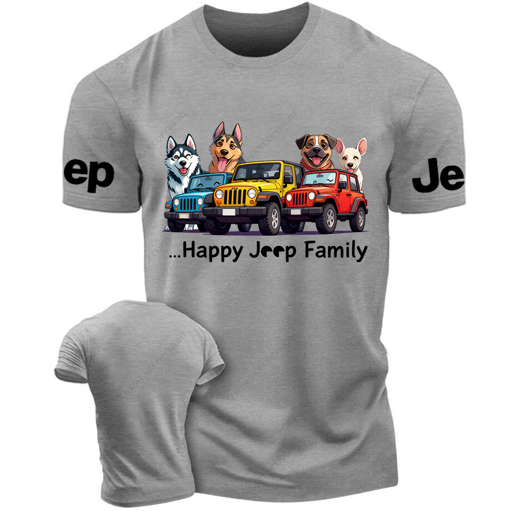 Pets Love Happy Dogs Family Jp T-Shirt