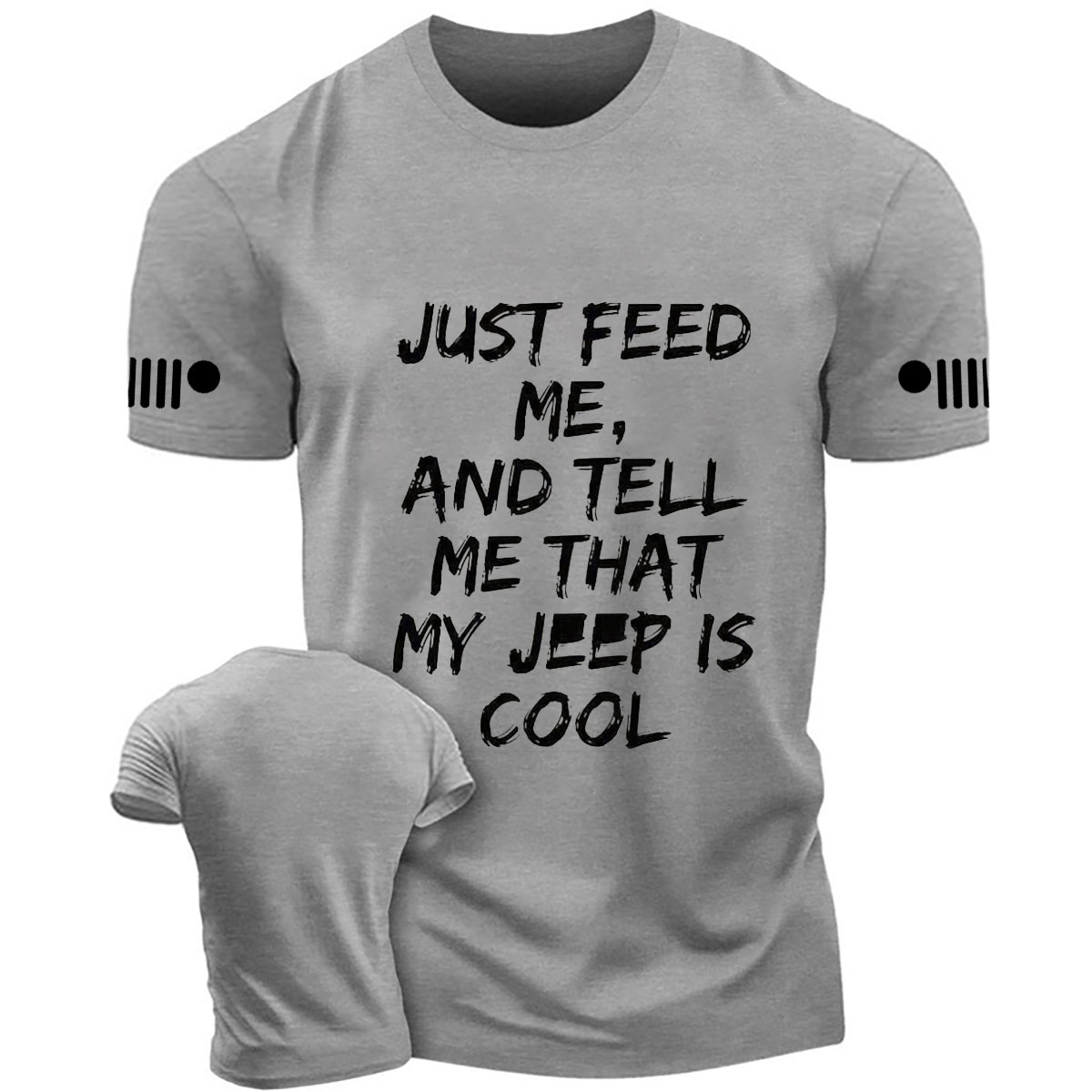 Just Feed Me And Tell Me My Jp Is Cool Printed T-Shirt