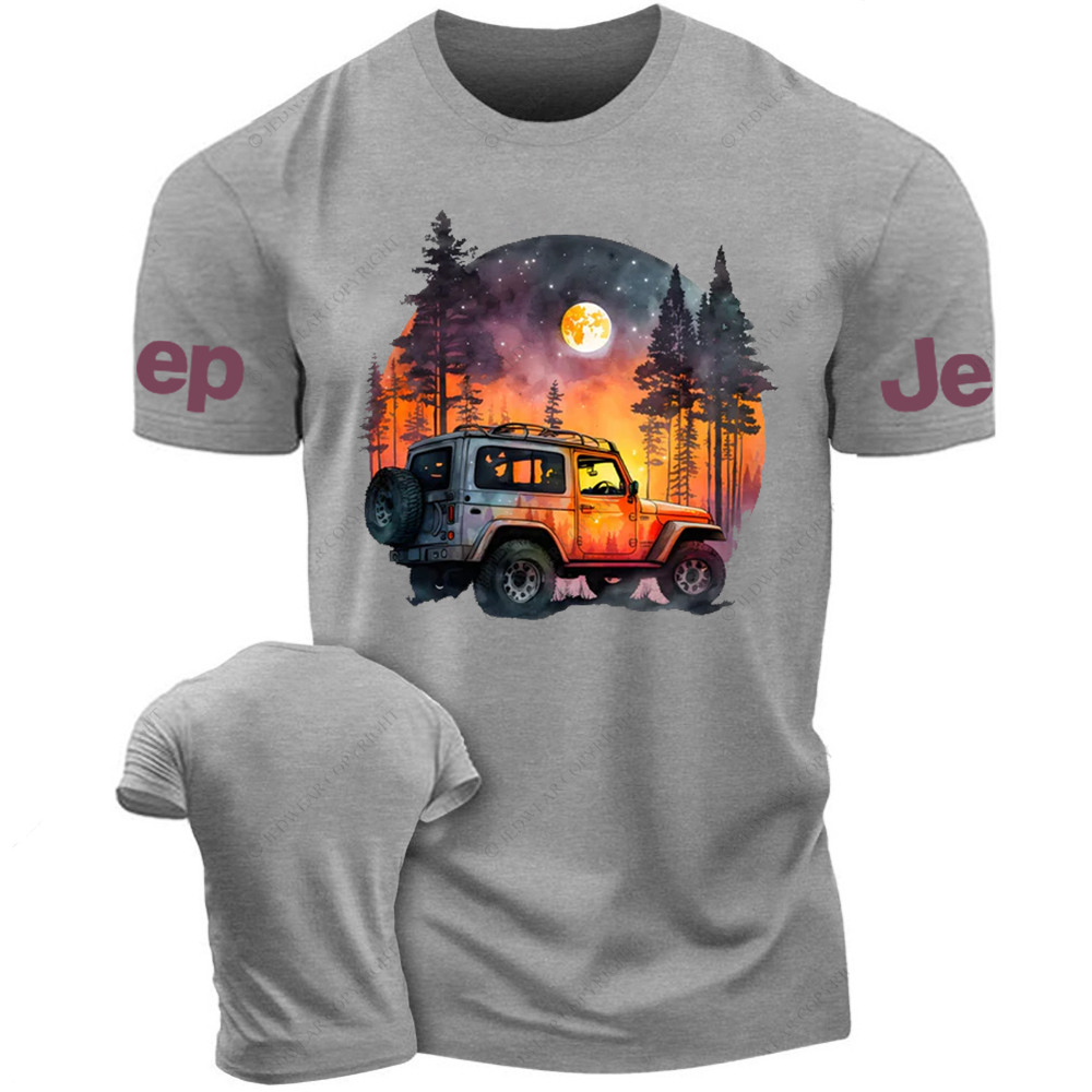 Off-Road Vehicle Full Moon Forest Jp T-Shirt