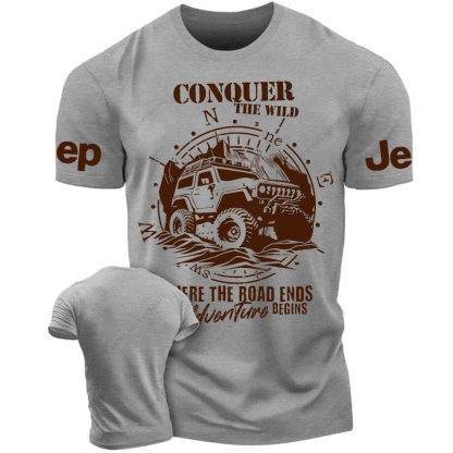 Off-Road 4x4 Car Wild Forest Adventure Jp T-Shirt