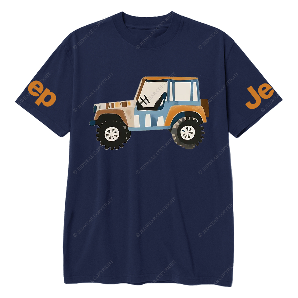 Off-Road Watercolor Car Jp T-Shirt