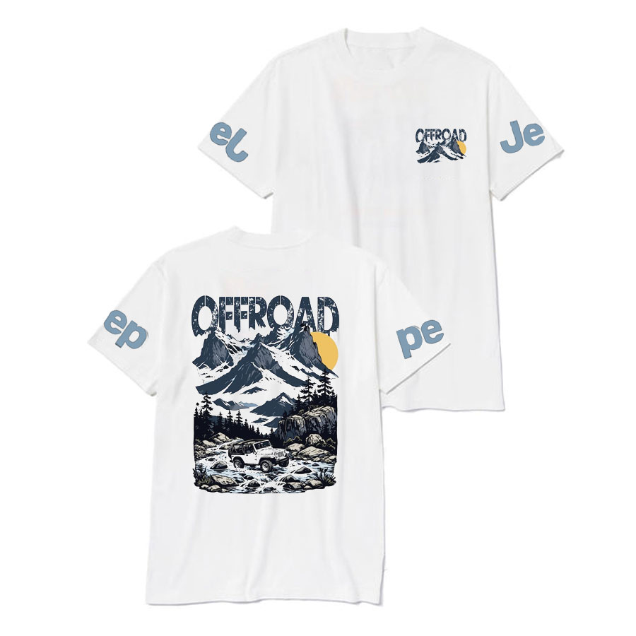 Off-Road Adventure Mouturn Cars Design T-Shirt