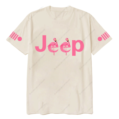 Pink Swan Flamingo Jp T-Shirt