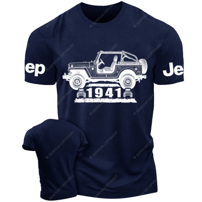 Vintage Style Off-Road Adventure Vehicle Since 1941 Jp T-Shirt