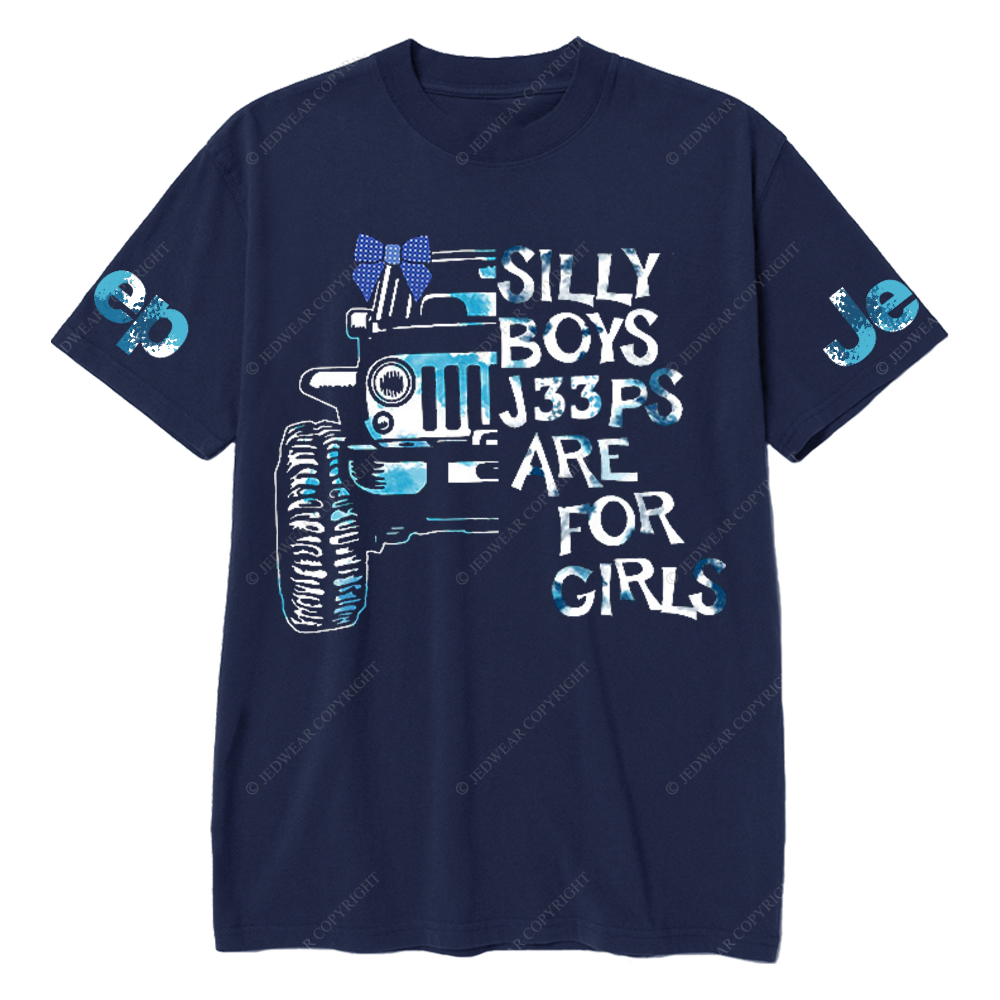 Silly Boys Cars Are For Girls Jp T-Shirt