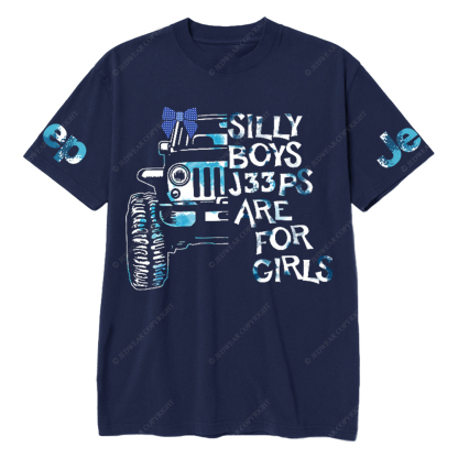 Silly Boys Cars Are For Girls Jp T-Shirt