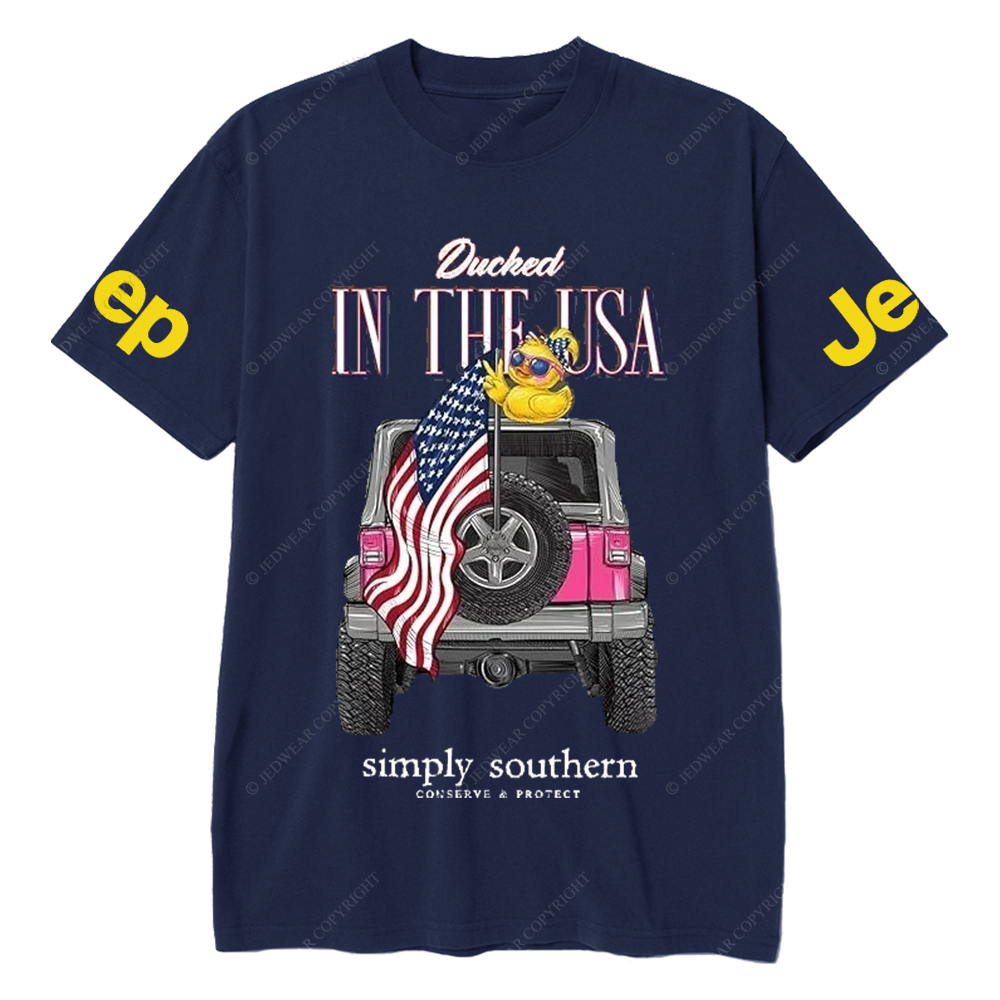 Simply Southern Rubber Duck Ducked Jp T-Shirt