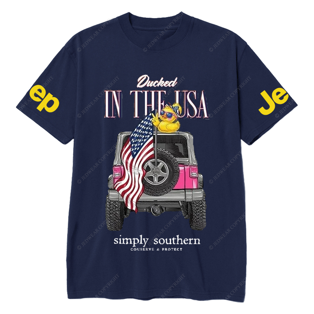 Simply Southern Rubber Duck Ducked Jp T-Shirt