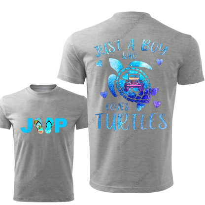 Just A Boy Who Loves Turtles Jp T-Shirt