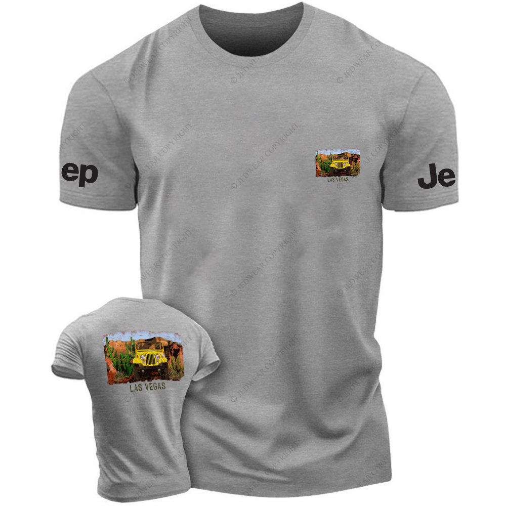 Hawaii Las Vegas Cactus Desert Quad JP T-Shirt